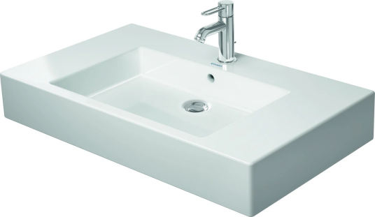 Duravit Vero Møbelservant 850x490 mm, u/bl.hull, u/overløp, Hvit