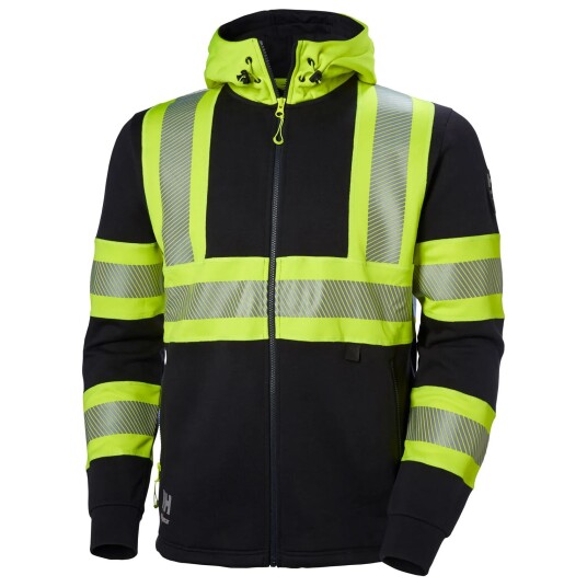 HH Workwear Workwear Helly Hansen Icu Hi Vis Hettejakke Med Glidelås Gull S