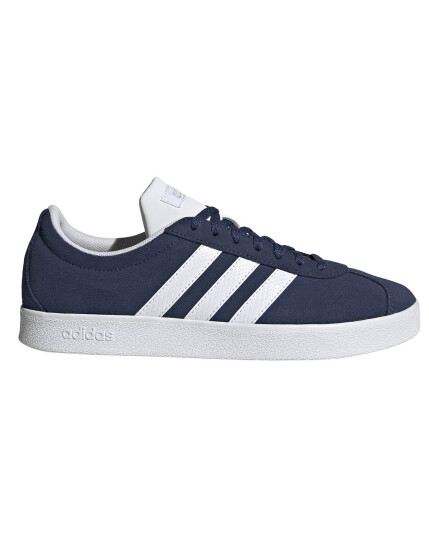 Adidas VL Court 2.0 W Tech Indigo/FTW White/Matte Silver (Storlek 6 UK)