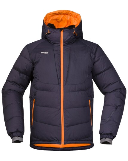 Bergans Sauda Down Jacket M Night Blue/Pumpkin/Aluminium (Storlek L)