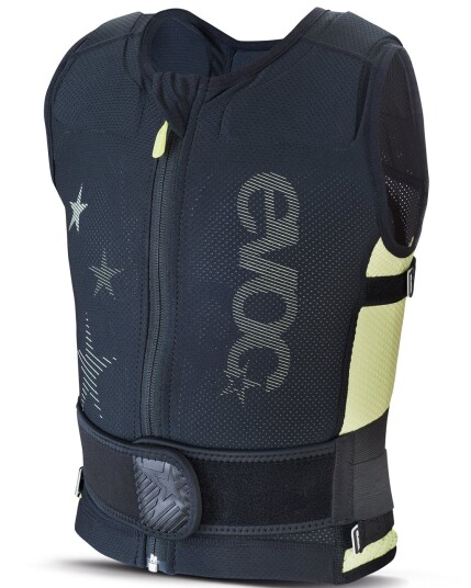 Evoc Protector Vest JR Black/Lime (Storlek M)