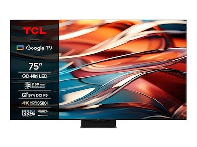 TCL 75" 75C855 QLED Pro 4K Google TV 144Hz