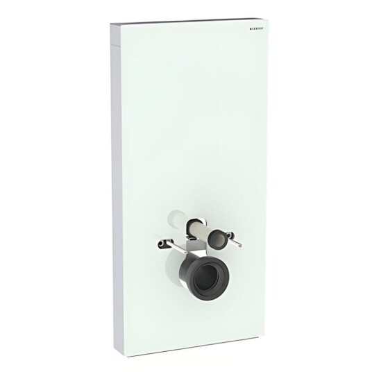 Geberit Monolith Modul, 101 cm Til vegghengt toalett, Mint glass