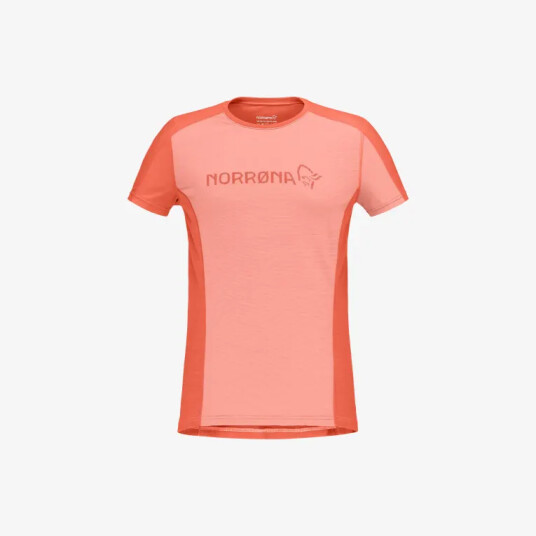 Norr?na Women's Falketind Equaliser Merino T-Shirt Oransje M Woman