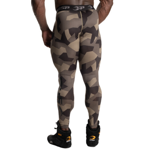 Gasp Core Tights, grønn stealth camo tights OUTLET