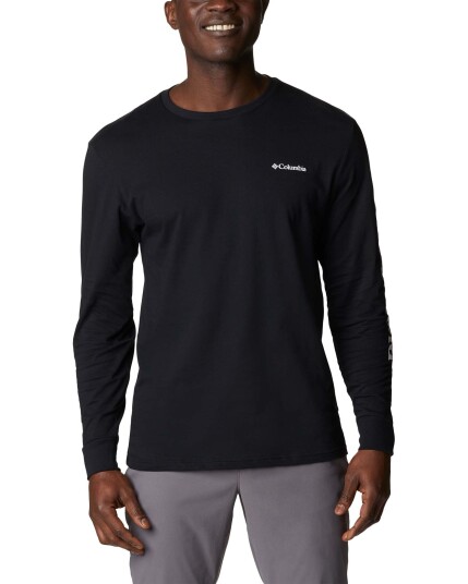 Columbia North Cascades™ L/S Tee M Black (Storlek S)