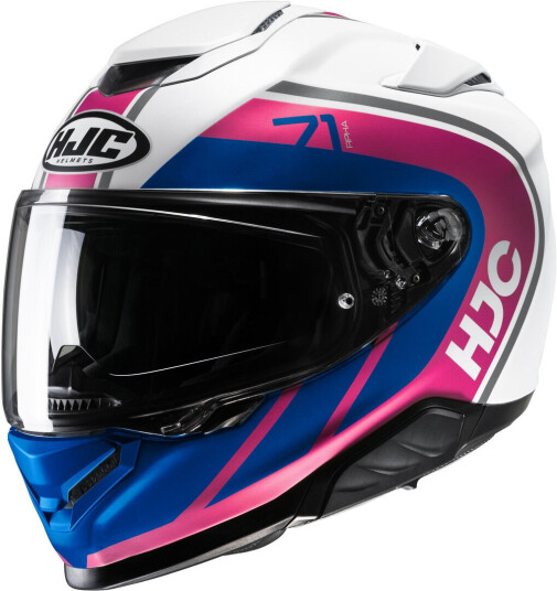 HJC RPHA 71 Mapos Hjelm XS 54 55 Hvit Rosa Blå