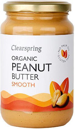 Clearspring Peanøttsmør Smooth Ø - 170 g