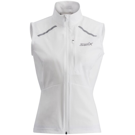 Swix Women's Pace Wind Vest XL, Bright White