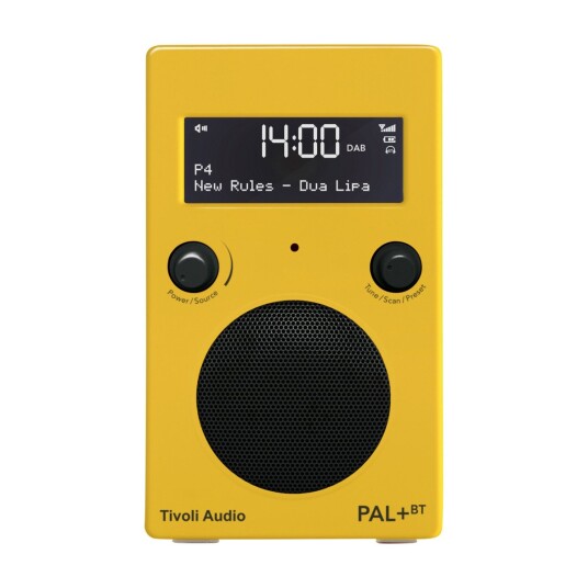 Tivoli Audio PAL+BT DAB+Bluetooth Gul