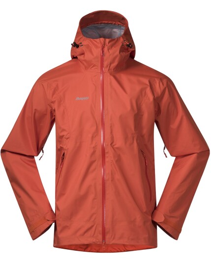 Bergans Letto Jacket M Lava/Br Magma (Storlek XL)