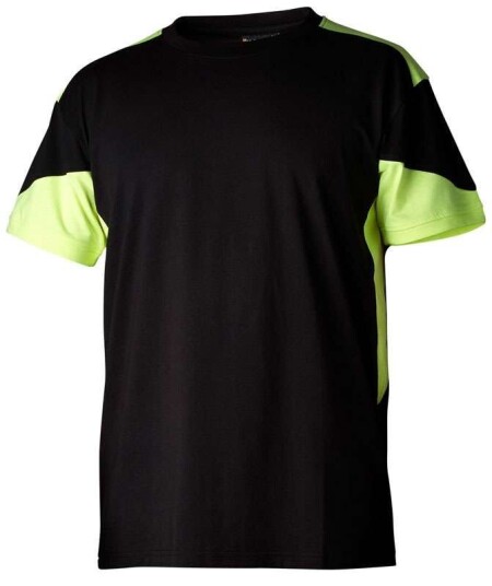 Top Swede T-Shirt 210 Svart/gul 4xl