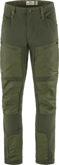 Fjellreven Men's Keb Agile Winter Trousers 46 Regular, Deep Forest-Laurel Green