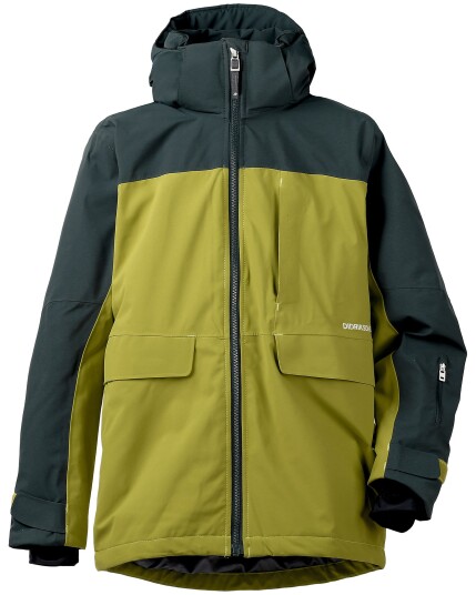 Didriksons Vinje Jacket JR Seagrass Green (Storlek 150)