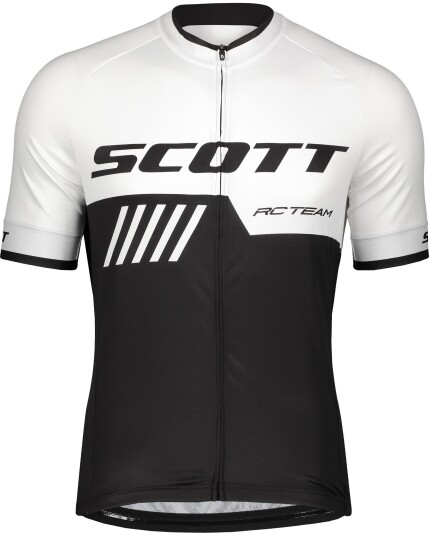 Scott RC Team 10 S/SL Shirt M White/Black (Storlek XL)