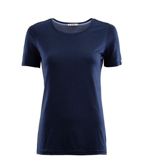 Aclima LightWool T-shirt, Dame Navy Blazer (#1B233A) Dame S