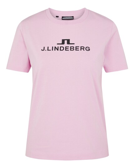 J.Lindeberg Alpha T-shirt W Pink Lavender (Storlek S)