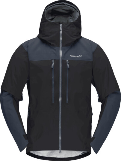 Norrøna Men's Trollveggen Gore-Tex Pro Light Jacket Sort L Man