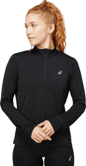 Asics Women's Core Long Sleeve 1/2 Zip Top Sort XL Woman