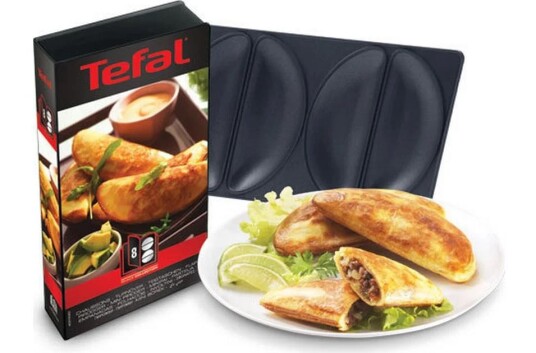 Tefal XA 8008, Sort, Mini Pirogger Snack Collection Boks 8