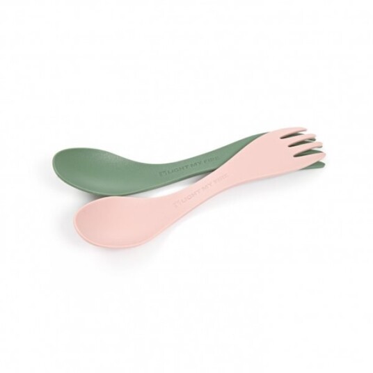 Light My Fire Spork little 2-pack Sandygreen/Dustypink