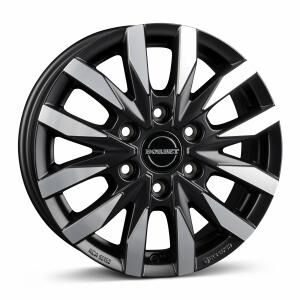 BORBET CW6 Black Polished Matt 7.5x18 6x139.7 ET30 B106.1