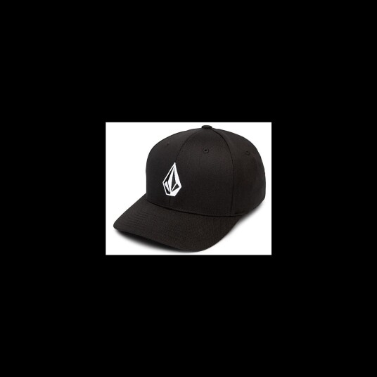 Volcom Full Stone Flexfit Hat Black - S/M