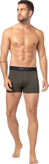 super . natural Men's Tundra175 Boxer XXL , Black Ink