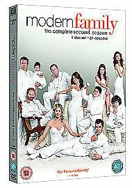 Modern Family: The Complete Second Season DVD 2011 Ed O'Neill cert 12 4 discs Englist Brand New