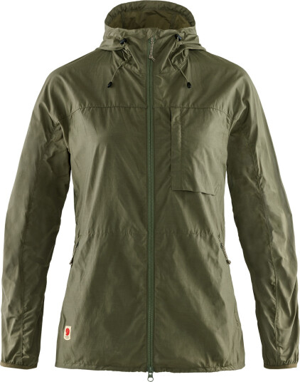 Fjellreven HIGH COAST WIND JACKET W  GREEN