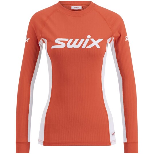 Swix Racex Bodyw Ls W Cayenne/bright White S