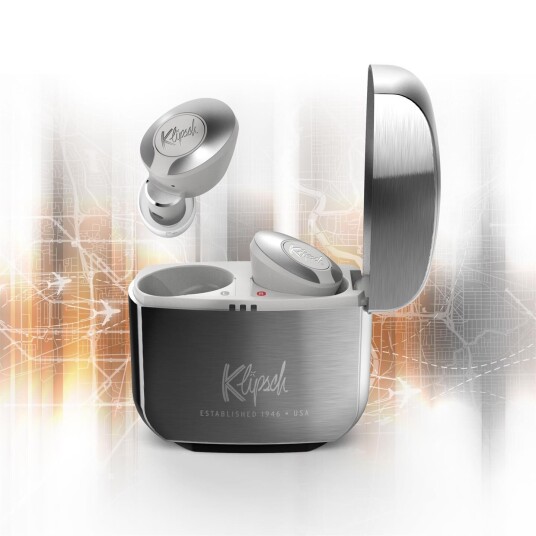 Klipsch T5 Ii True Wireless Anc Trådløse Ørepropper Sølv