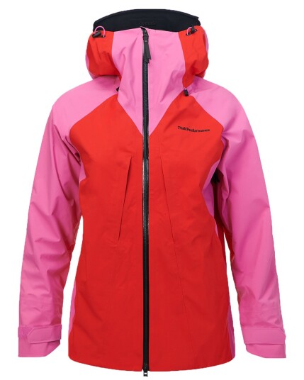 Peak Performance Teton Jacket W Vibrant Pink (Storlek XS)