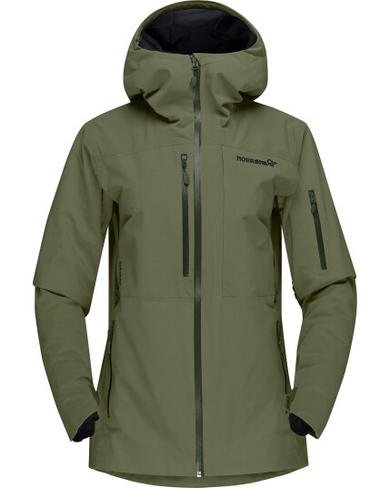 Norrøna Lofoten Gore-Tex Insulated Jacket W Olive Night (Storlek XS)