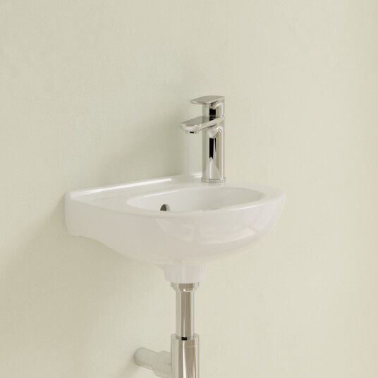 VILLEROY & BOCH O.NOVO COMPACT SERVANT 36X27 HVIT ALPIN