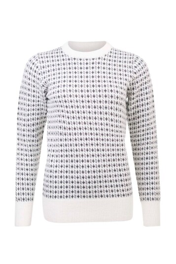 Stormberg Nordishavet Islender Sweater W White/ Ebony L