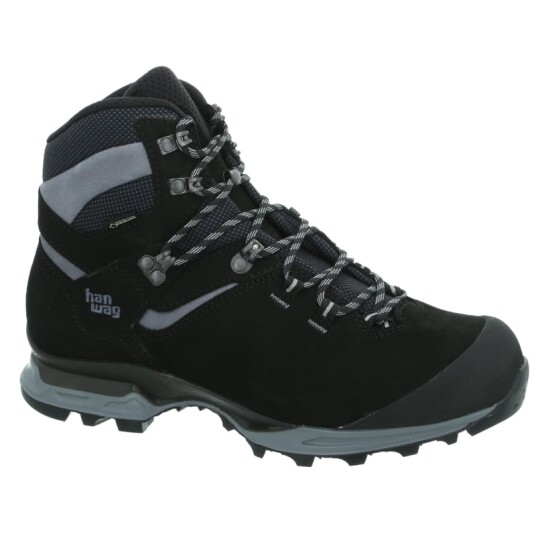 Hanwag Men's Tatra Light Wide Gore-Tex 41.5, Black/Asphalt