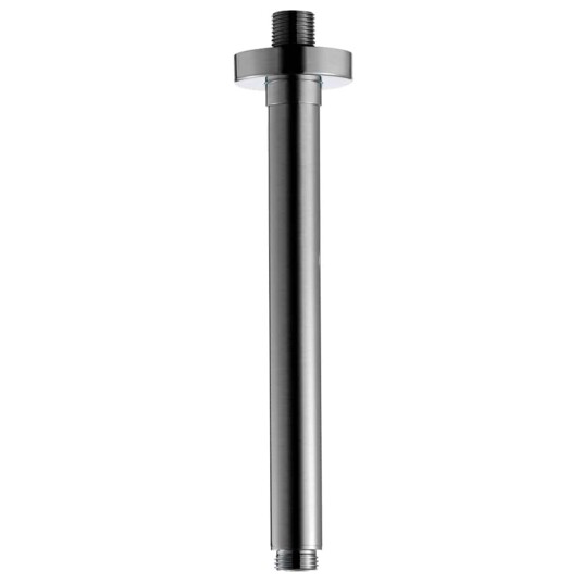 Tapwell Fl271-200 Taknedløp L200mm Brushed Black Chrome