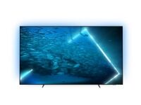 Philips 48" Android Smart TV med Ambilight, 48OLED707, Flat Skjerm, 4 HDMI, Wi-Fi og Bluetooth