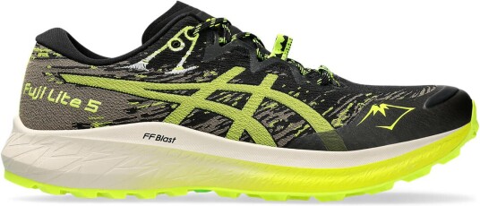 Asics Men's Fuji Lite 5 Black/Safety Yellow 46