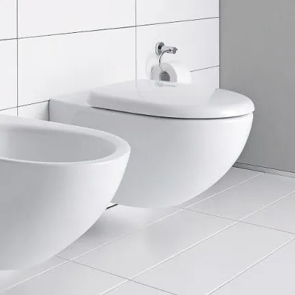 Duravit Architec Vegghengt toalett 360x575 mm, uten skyllekant, Hvit