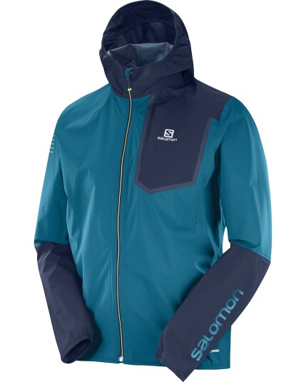 Salomon Bonatti Pro Wp Jacket M Deep Lagoon/Night Sky (Storlek XL)