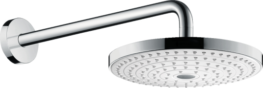 Hansgrohe Raindance Select S 240 Ø240 mm, 2jet, EcoSmart, Hvit/Krom