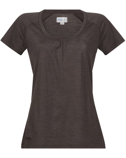 Bergans Sveve Wool Lady Tee Cocoa Melange (Storlek M)