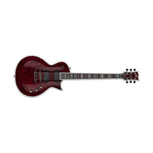 Ltd Ec 1000 Seethru Svart Cherry