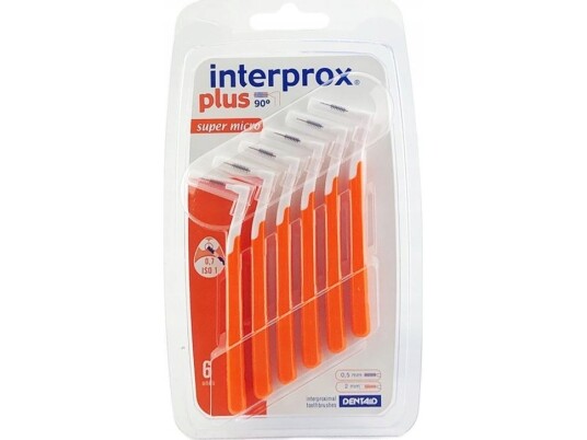 Interprox Plus Super Micro Floss 2 Mm 6 Stk