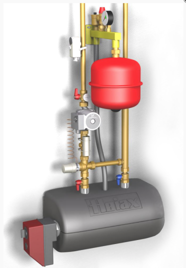 Høiax Heatex El-kassett Komplett 15 liter, 5 KW, m/shuntgruppe