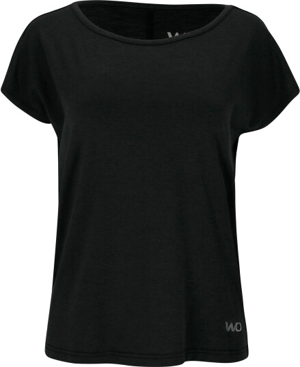 Workout Carusso Melange Tee Dame Black 40