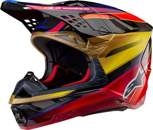 Alpinestars Supertech S-M10 Era 2024 Motocross Hjelm S Flerfarget