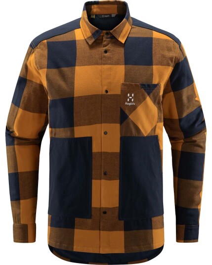 Haglöfs Insulated Timmer Shirt M Desert Yellow/Tarn blue (Storlek XL)